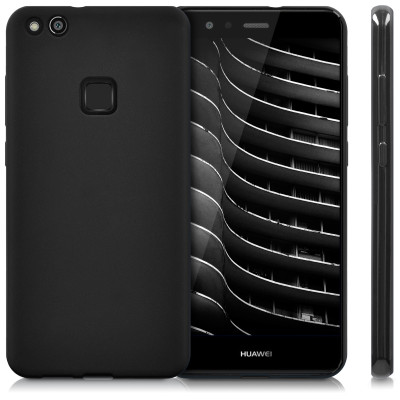 Силиконови гърбове Силиконови гърбове за Huawei Луксозен силиконов гръб ТПУ ултра тънък МАТ за Huawei P10 lite черен